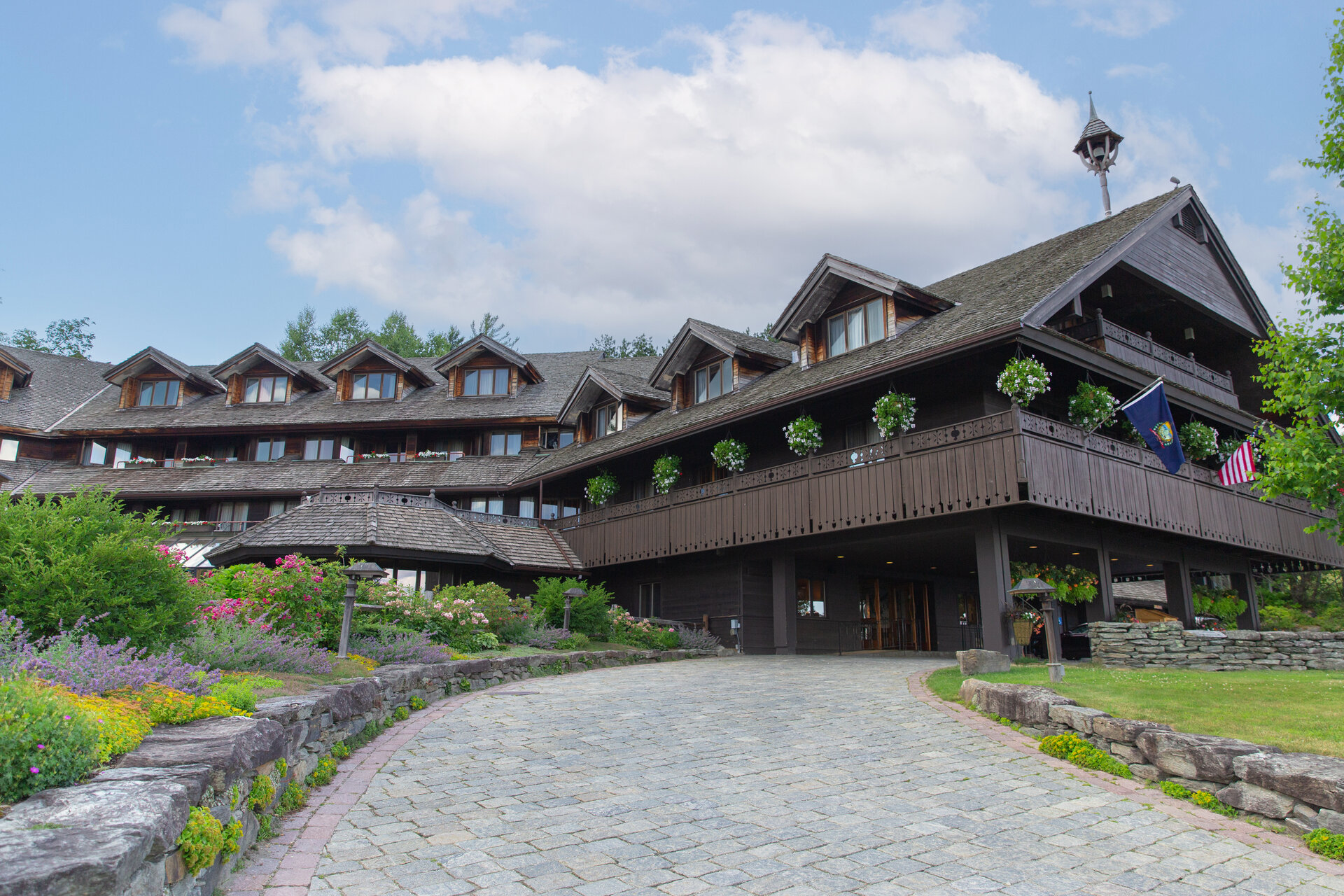 Outdoor view of Trapp Family Lodge