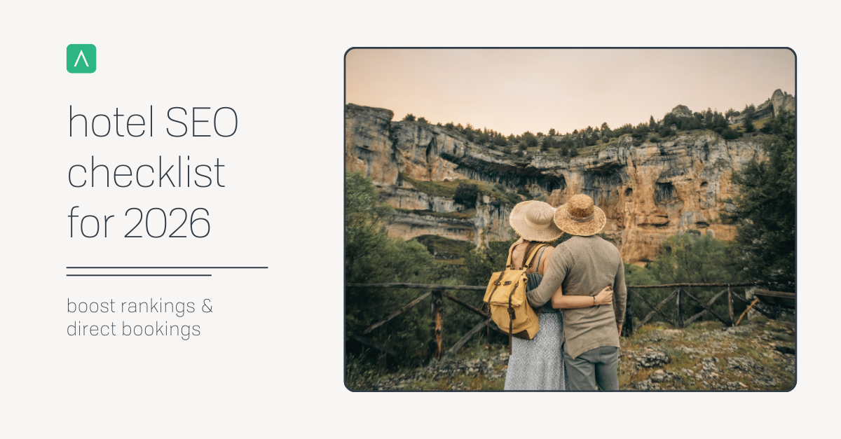 hotel seo checklist for 2026 header image