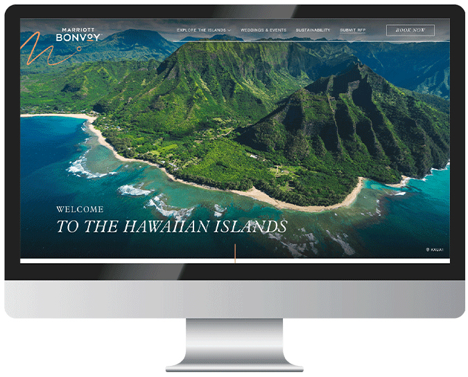 Marriott Hawaii website