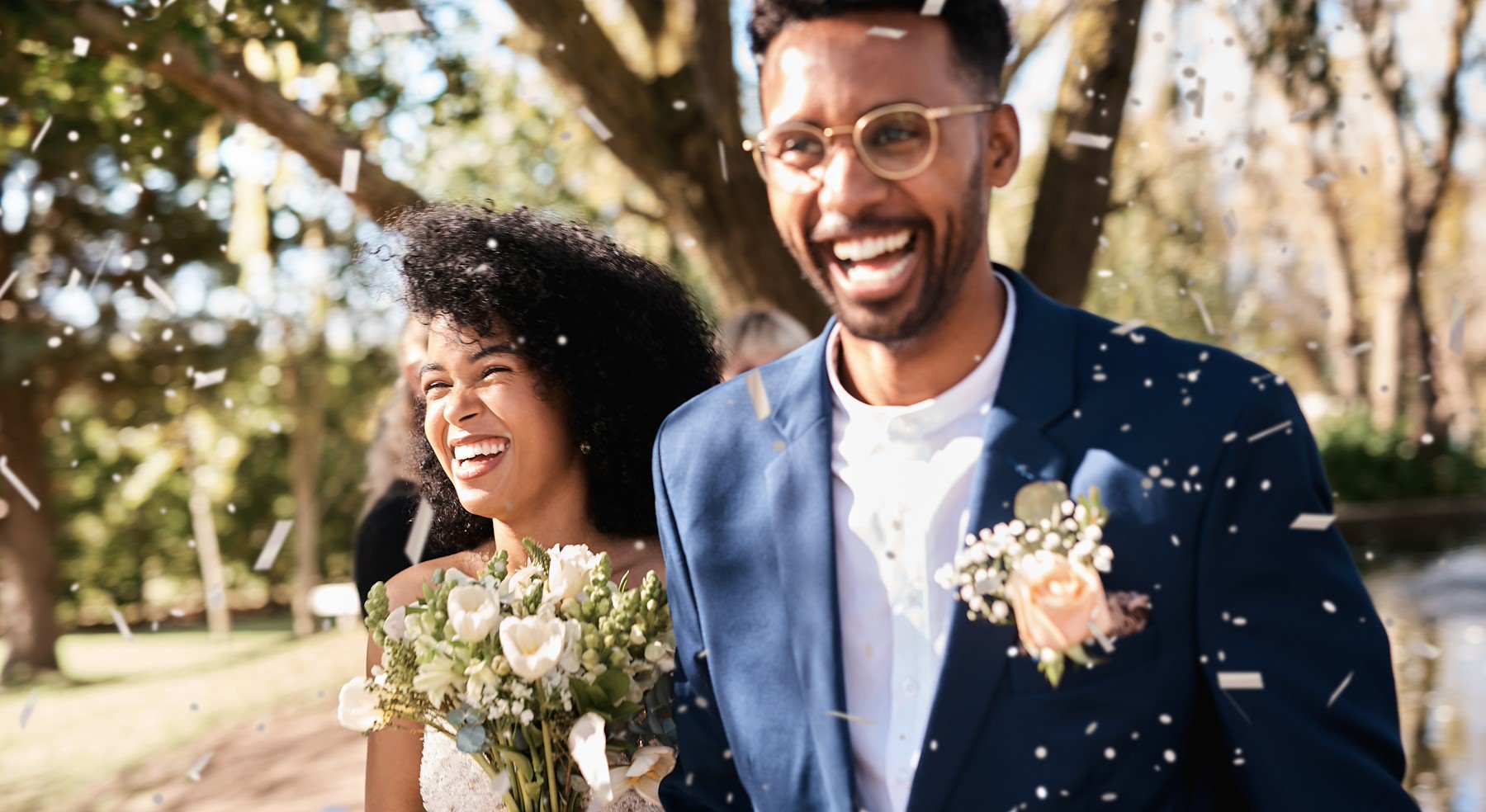 Couple getting married